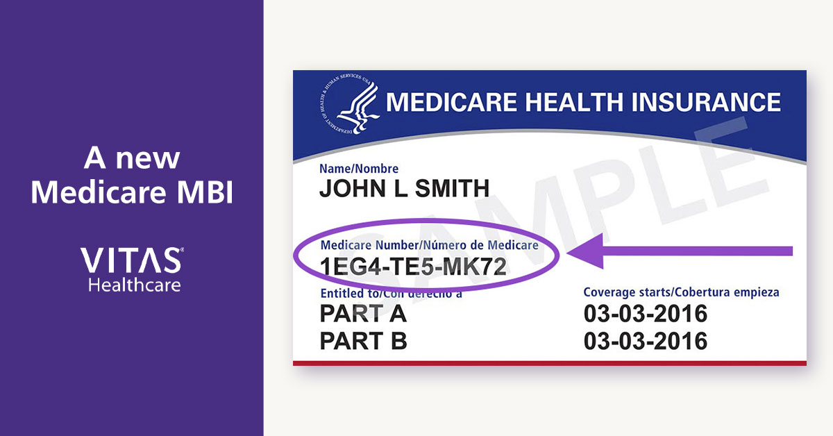 Hospice and the Medicare Beneficiary Identifier (MBI) | VITAS Healthcare